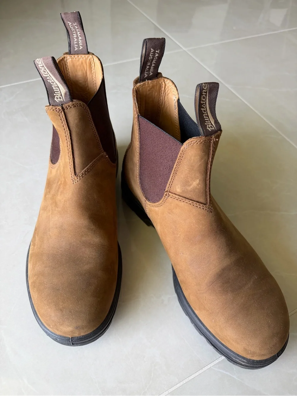 Blundstone Men’s Tan/Brown Chukka Chelsea Boots